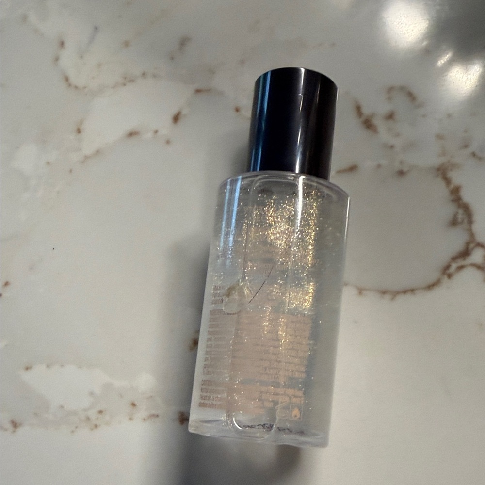 Victoria's Secret Bare Shimmer Fragrance Mist — Clear with Gold Sparkle - Picture 2 of 2